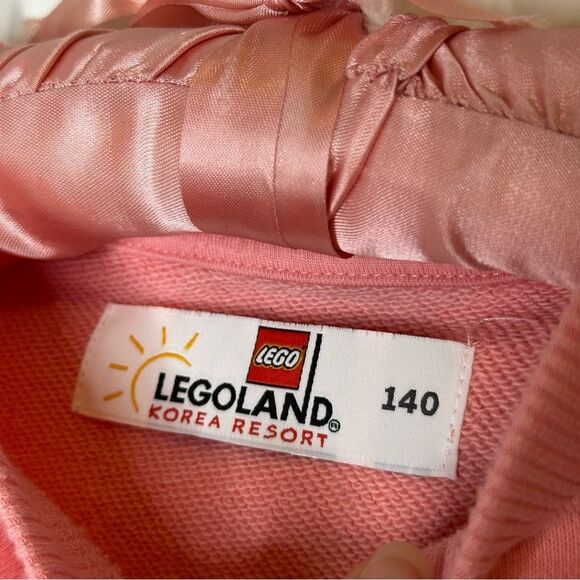 LegoLand Korea Resort Salmon Pink Crewneck Sweatshirt Youth Sz 140 / 10 Indie - Picture 4 of 5
